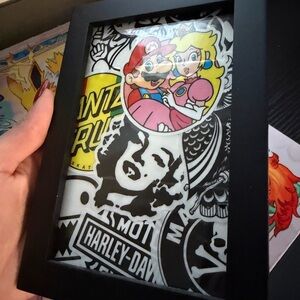 Black Framed Pop Art Collage